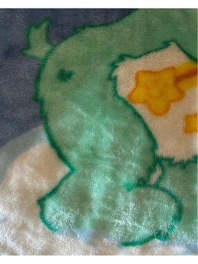 Vintage Care Bears Blanket